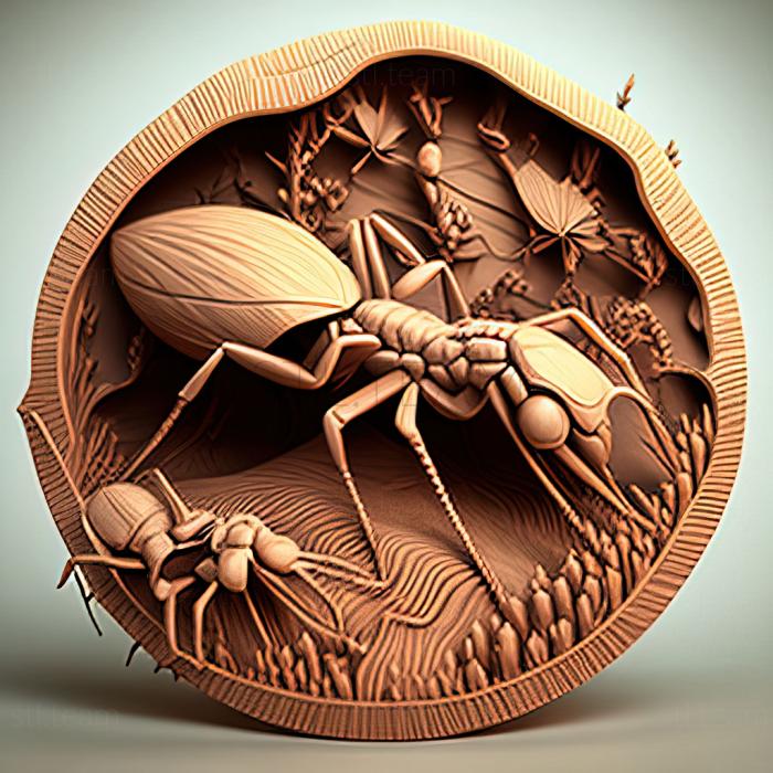 3D model Ant Antts (STL)